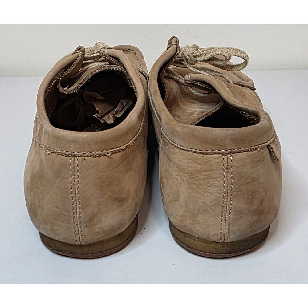 Clarks Men Wallabee Tan Suede Lace-up Shoe - Size 13 - Picture 3 of 8